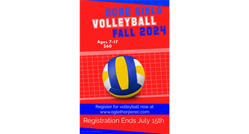 Volleyball Registration Open