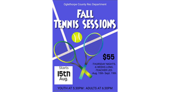 Fall Tennis Sessions
